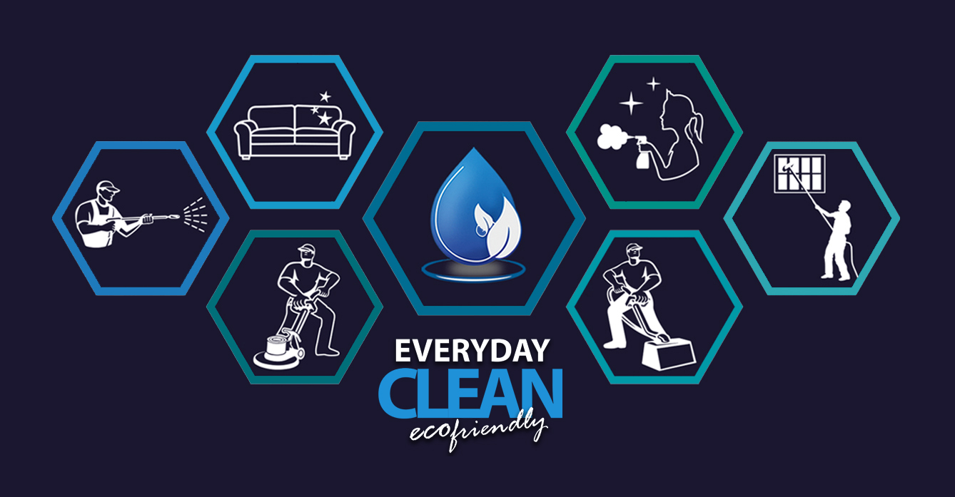 Homepage-Logo Eco-friendly professional cleaning by Everyday Clean